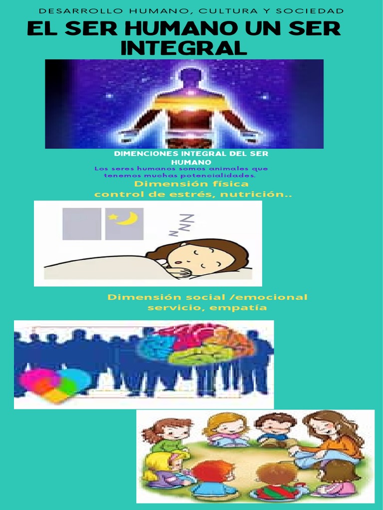 Dimensiones del Ser Humano Integral | PDF | Sociedad | Desarrollo ...