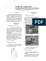 Reporte Tornillo de Arquimedes