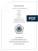 MAKALAH EVALUASI Kel 5 PENILAIAN PROYEK