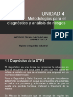 Metodologías STPS para diagnóstico y análisis de riesgos en seguridad e higiene industrial