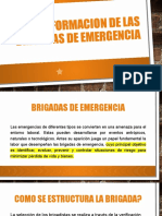 Conformacion de Las Brigadas de Emergencia