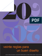 20 Reglas Para Un Buen Diseño - Juan Carlos Godoy