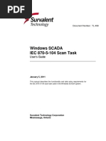 IEC 870-5-104 Scan Task User's Guide