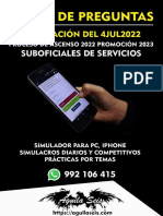 Banco de Preguntas de Suboficiales de Servicios 2022 - Promocion 2023