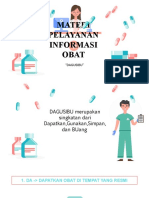 Materi Pelayanan Informasi Obat