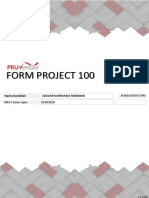 Pruventure - Form Project 100 v1.2021