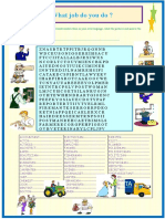 Jobs and Occupations Wordsearch Wordsearches - 77885