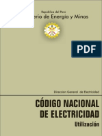 CNE Codigo Nacional de Electricidad