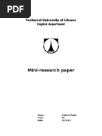 Download Mini Research Paper - Role of authentic texts and reading in teaching of English by Vojta ejka SN59797688 doc pdf