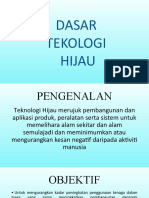 Dasar Tekologi Hijau