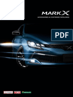 Toyota Mark X Accessories Catalog