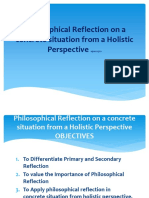 BHNHS SHS L3 Philosophical Reflection - 042054