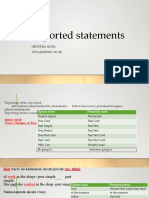 Reported Statements