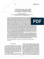 Immunostimulants, Adjuvants, and Vaccine Carriers in Fish: Applications To Aquaculture