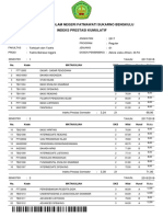 Rekaman Nilai 21 Maret 2022