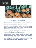 Ang Alamat NG Pinya | PDF