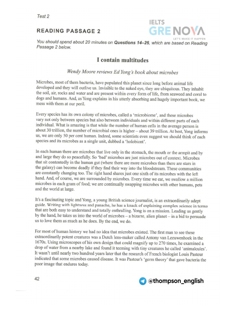 Reading Passage 2 Pdf