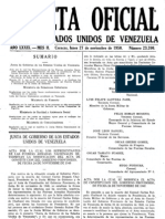 GACETA OFICIAL DE LOS ESTADOS UNIDOS DE VENEZUELA Nro. 23916 (23/08/1952)