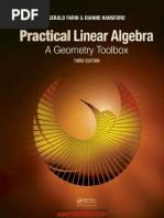 Practical Linear Algebra A Geometry Toolbox