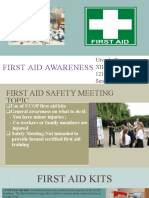 First Aid Awareness