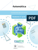 Orientaciones Estudiante Matematica 3er Grado s1 s5 f3