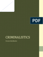 Notes in Criminalistics - Docm
