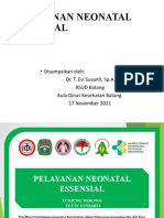 Neonatal Essensial Pelayanan DU