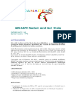 GELSAFE Nucleid Acid Gel Stain-Castellano
