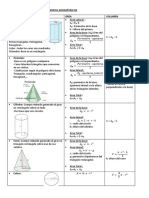 Resumen Areas - Volumenes - Cuerpos