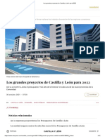 Los Grandes Proyectos de Castilla y León para 2022