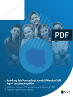 Raport Zawierajacy Wstepne Wyniki NSP 2021. Publikacja W Formacie PDF