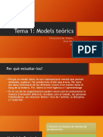 Tema 1. Models Teòrics