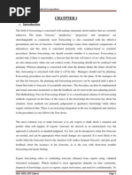 Comparison of Forecasting Methods for Agriculture