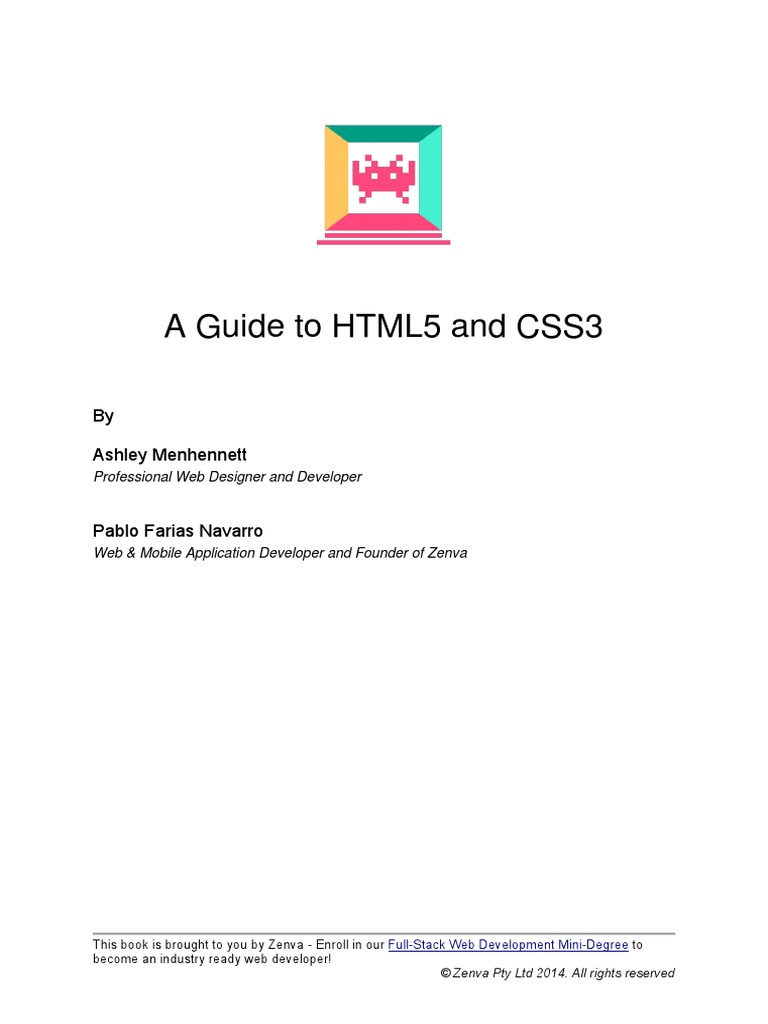 A Guide To HTML5 and CSS3 | PDF | Html Element | Html