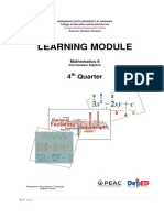 Math8 Module q4 2020-2021