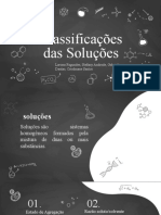 Classificações de Soluções em