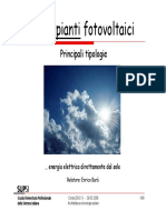 Appunti Di Ing Mirko Paglia - Supsi Fotovoltaico - 4 - Impianti PV - Principali Tipologie - Eb