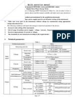 Quick Operation Manual for DTSU666 & DSSU666 Series