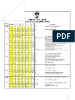 School Calendar 2020-21 Revised Endorsed