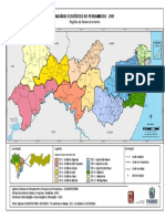 PE - Regiões de Desenvolvimento e Municípios