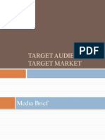Target Audience & Target Market