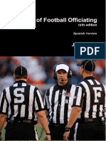 Manual of football officiating (ESP)