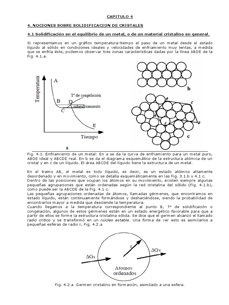 Cap. 04 (24-04-2021) | PDF | Nucleación | Congelación