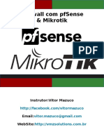 Configurar VPN OpenVPN entre pfSense e Mikrotik