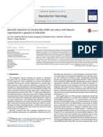 Juvenile Exposure To Vinclozolin Shifts Sex Ratios and Impairs Reproductive Capacity of Zebrafish