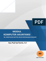 Bahan Ajar Menyusun Daftar Akun Perusahaan Dagang Pada MYOB v18 - Ayu Puji S