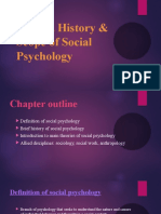 Nature, History & Scope of Social Psychology