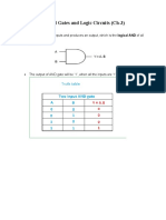 As Level - Logical Circuit Ch-3