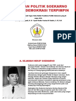 Demokrasi Terpimpin Soekarno dan Konsep Nasakom