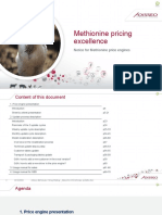Adisseo Methionine Pricing Strategy - Manual For APAC&Europe Quotation Tools